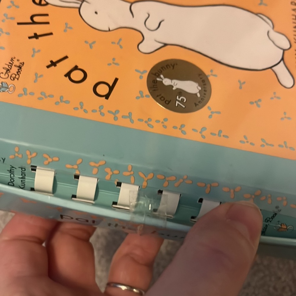 Easter Basket Bundle- Pat the Bunny and Peter Rabbit Peek a boo books - Picture 5 of 11